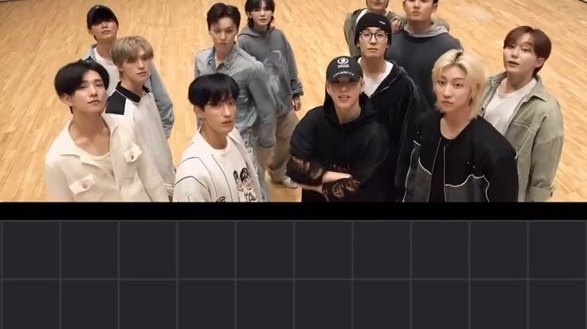 Seventeen-God of Music dance formations 13-person version! Include Ku Ku in the mix~~｜God of Music K