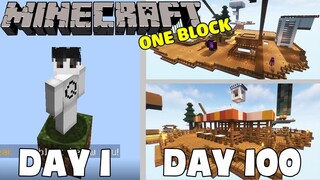 100 NGÀY MINECRAFT CHỈ VỚI 1 BLOCK _ 100 DAYS IN MINECRAFT ONE BLOCK