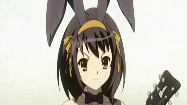 Haruhi Suzumiya and her grindcore band...