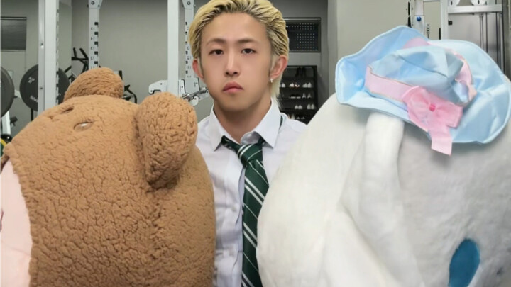 Young Master Malfoy uses magic to grab dolls for his fans—a peak performance by the House of Slyther