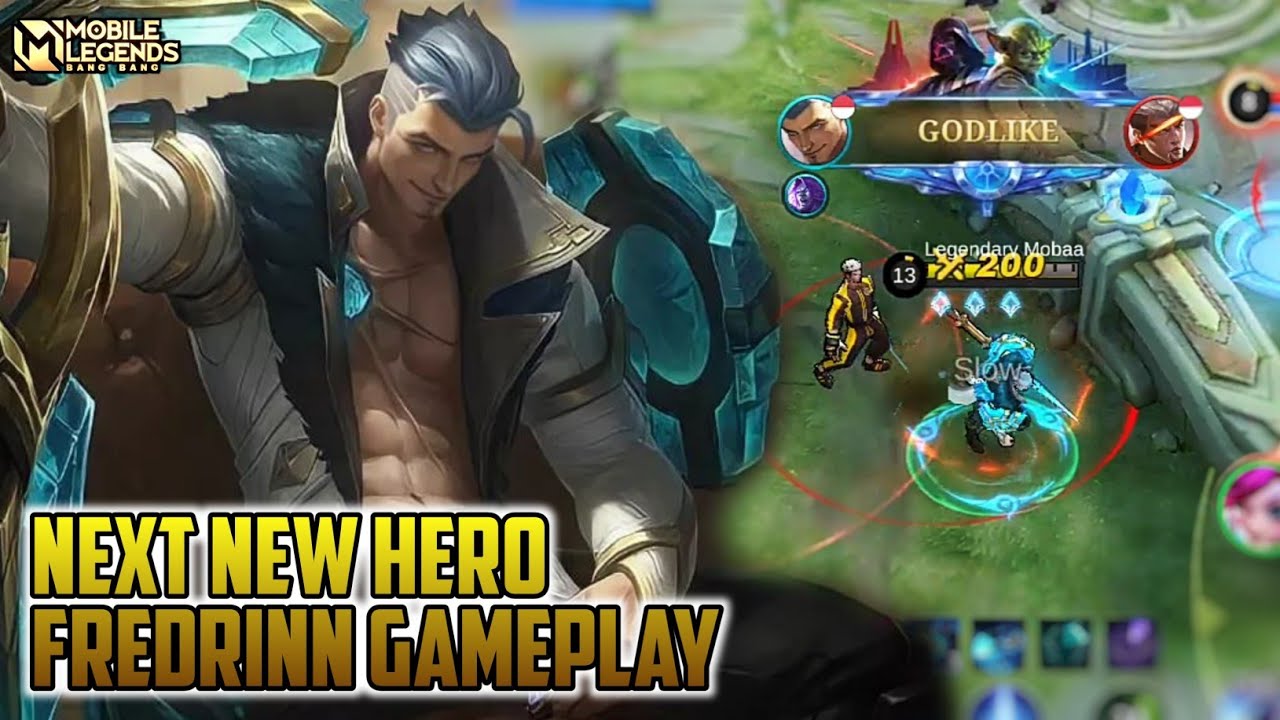 Fredrinn Mobile Legends , New Hero Fredrinn Best Build And Skill Combo - Mobile  Legends Bang Bang - BiliBili