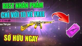 [Free Fire] Chỉ Với 10 Vé Free Sở Hữu Ngay Skin Thomson Thời Gian Cực Ngon | Lưu Trung TV