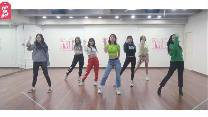 Momoland - 'I'm So Hot' Dance Practice Mirrored [Full Version] | Kpop