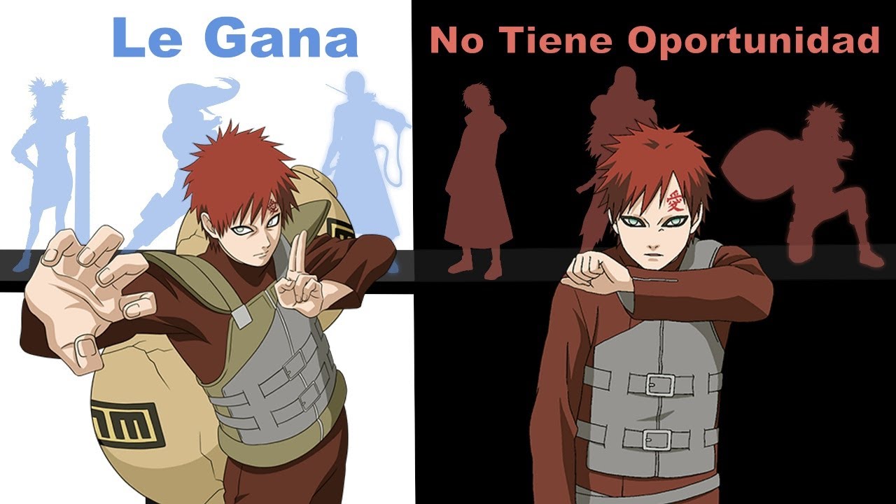 Gaara Vs Dosu Kinuta  Baki Vs Hayate Gekko NARUTO Clássico