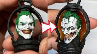 5 minutes to turn a "clown" into a clown