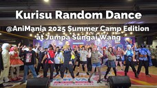 Kurisu Random Dance @AniMania 2025 Summer Camp Edition at Jumpa Sungai Wang