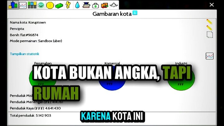 ❤️ KOTA BUKAN ANGKA, TAPI RUMAH 5 JUTA ORANG