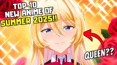 Top 10 Most Anticipated New Anime of Summer 2025