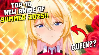 Top 10 Most Anticipated New Anime of Summer 2025