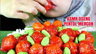 ASMR OSENG PENTOL MERCON ALA TANBOY KUN COLLAB WITH INAK ASMR | ULUL ASMR MUKBANG INDONESIA