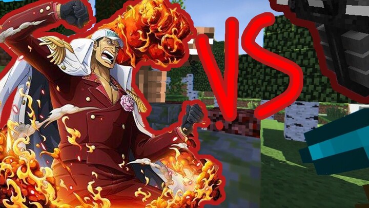 Awakening returns, the powerful Wither battles Rock Berry! Minecraft One Piece Ep3