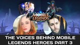The Voices Behind Lunox and Badang | Mobile Legends | Voice  Lines | PART 3