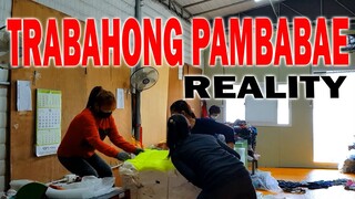 TRABAHONG PAMBABAE: sample work for girls in household products/AJ PAKNERS