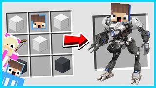 MIPAN & ZUZUZU TERNYATA BISA BUAT ROBOT KEREN DI MINECRAFT! TERBONGKAR RAHASIA BUAT ROBOT