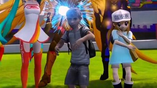 Angel Cero and Lightning Tregear protect the peace of the town!