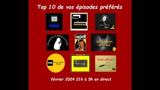 top 10 de vos épisodes préféré - février 2024 -