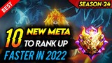 10 BEST META HEROES MOBILE LEGENDS 2022 (SEASON 24) - Mobile Legends Tier List