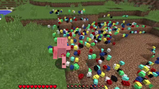 [เกม] ตอนอยู่ในเกมMinecraftมีอาวุธเทพ3อย่าง! โจมตี! จะอยู่ต่อไปยังไง