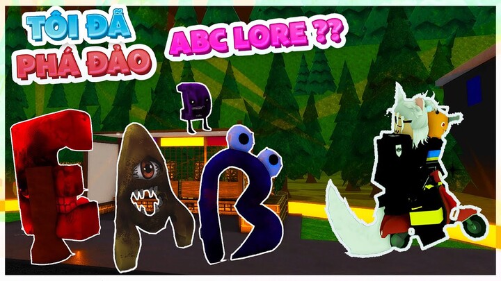 Tôi Đã Phá Đảo Alphabet Bảng Chữ Cái Nhưng trong ABC Lore new | Roblox