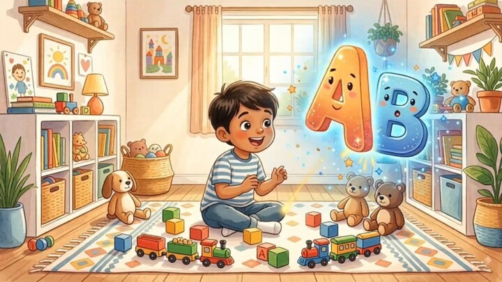 🧒 छोटा बच्चा ABCD सीख रहा है… A से Z तक का सफर देखो! ✨#ABCD #KidsLearning#trend