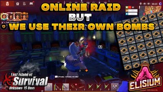 We Online Raid them but we used the bombs we got from them Last island of survival | Last day rules