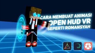 Cara Membuat Animasi Minecraft Open Neon HUD VR Seperti Romansyah di Prisma 3D