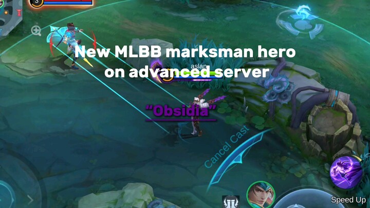 New MLBB marksnab hero on advanced server: Obsidia (skills and gameplay showcase)