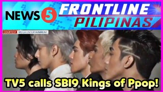 TV5 kinilala ang SB19 as Kings of PPop sa mismong balita nila!