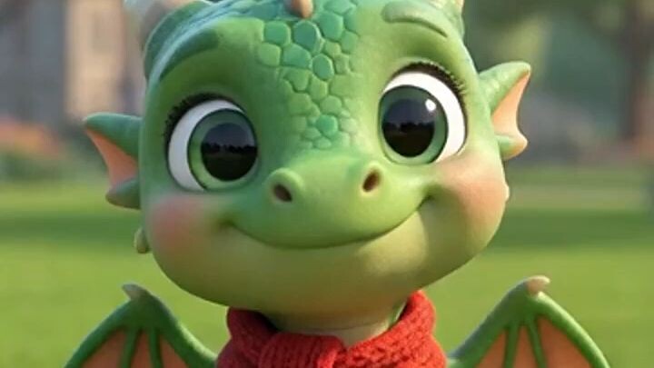 A Baby Dragon Appears in London! 🐉✨😂