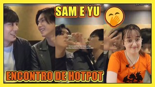 REAGINDO À 'SAM E YU LIVE NO ENCONTRO DE HOTPOT PICANTE'