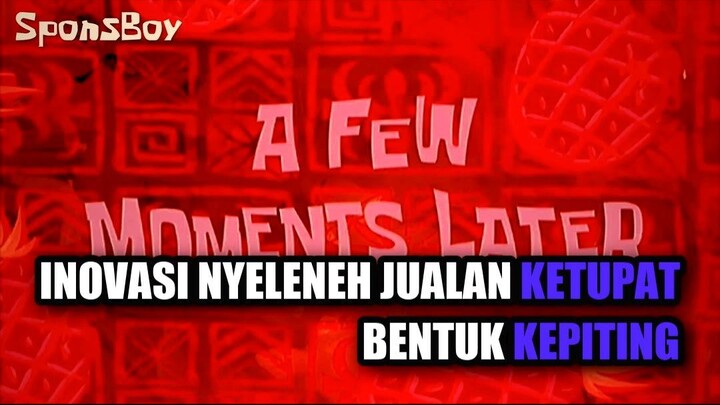 Inovasi Nyeleneh Jualan Ketupat Bentuk Kepiting