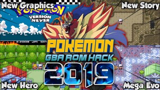 New GBA Rom Hack 2019 [Beta] Pokemon Never Black & White Version, Cool Graphics, New Hero & Story!!