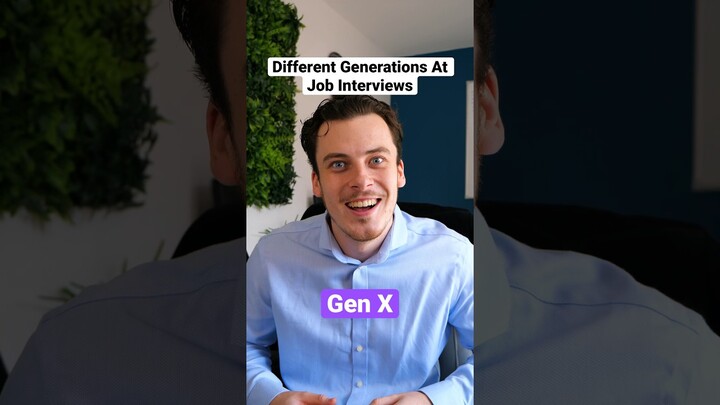 Different Generations At Job Interviews😂 - Boomers Vs Gen Z