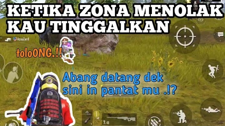 Zona yang terlalu dalam mencintai - pubg mobile kocak 😂