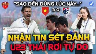 Sát Giờ Thi Đấu, U23 Thái Lan Nhận Tin Sét Đánh Về Nhân Sự, HLV Trưởng Phát Ngôn Chấn Động