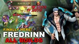 FREDRINN IS HERE! Fredrinn New Hero One Shot Damage Build | MLBB