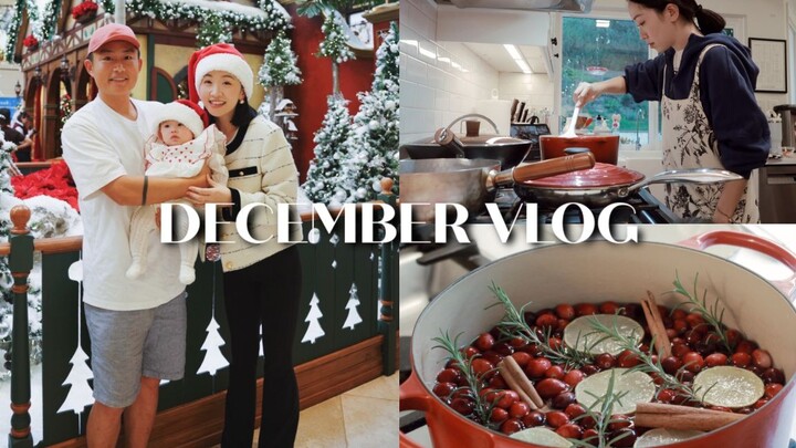 DEC VLOG | Going to Snap a Photo with Santa | Thanksgiving | Kaia’s Christmas Gift | Opening the Dra