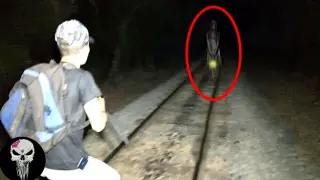 10 SCARY GHOST Videos Accidentally Caught On Camera