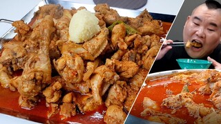 코로나도 도망가는 ' 마늘듬뿍 국물 닭볶음탕 ' 요리먹방 입니다 MUKBANG