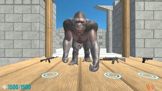 Survive in Castle with 120 Remastered Goro. Animal Revolt Battle Simulator