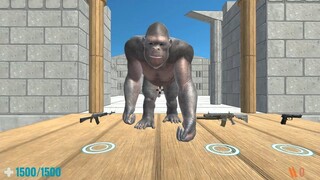 Survive in Castle with 120 Remastered Goro. Animal Revolt Battle Simulator