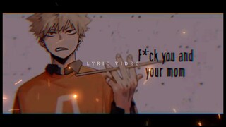 Nightcore - abcdefu (Lyrics)