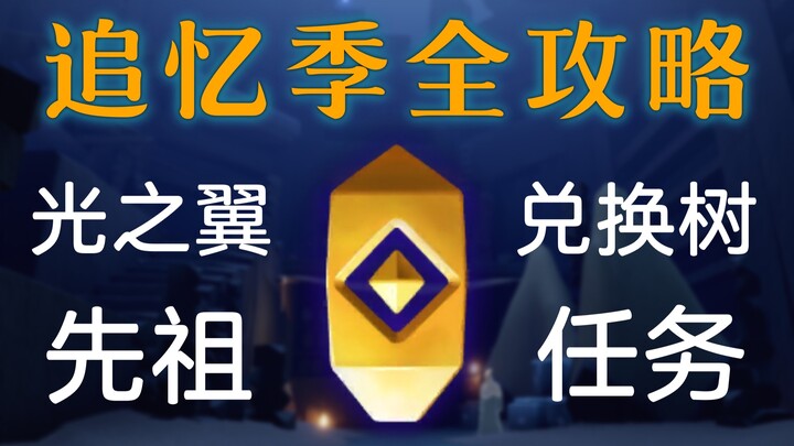 【แสงแห่งความทรงจำ】คู่มือฉบับสมบูรณ์ประจำฤดูกาล: ปีกแสง/แผนที่แลกเปลี่ยน/ท่าทางไอเทม/การสะสมบรรพชน/ภา