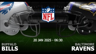 NFL2024-24 รอบดิวิชั่นเพลย์ออฟ คู่3 บัฟฟาโล่บิลล์ VS บัลติมอร์เรเว่น อเมริกันฟุตบอล บรรยายไทย