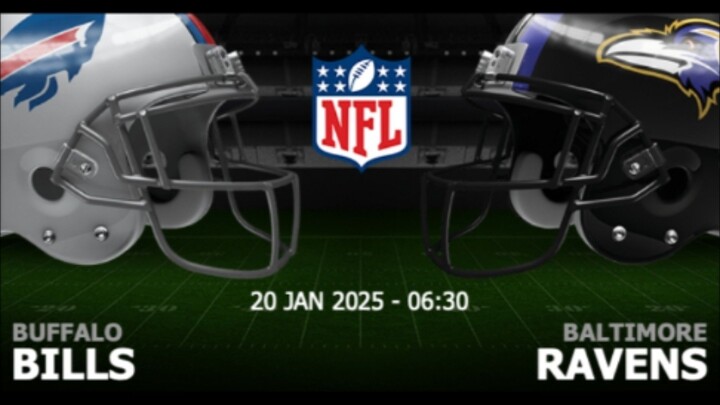 NFL2024-24 รอบดิวิชั่นเพลย์ออฟ คู่3 บัฟฟาโล่บิลล์ VS บัลติมอร์เรเว่น อเมริกันฟุตบอล บรรยายไทย