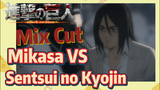 [Attack on Titan]  Mix Cut | Mikasa VS Sentsui no Kyojin