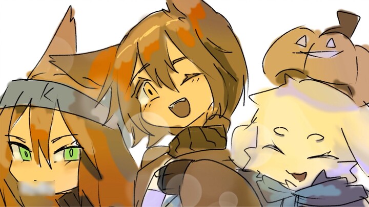 【FlipaClip Handwritten】Ultramarine (The Endless Seal)