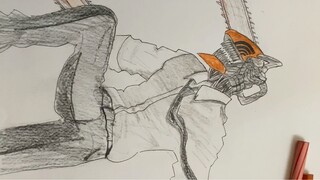 Drawing Chainsaw Man