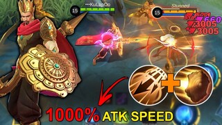 MINSITTHAR INSPIRE + REVAMP = 1000% ATTACK SPEED | Revamp Minsi Gameplay | MLBB