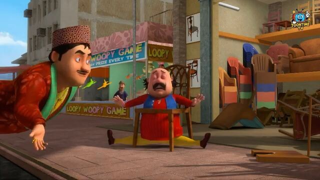 Baba Bunty ने लगाया Motu पर  🪑 chairs तोड़ने का ilzaam_ _ Motu Patlu